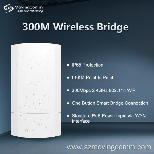 1.5Km Long Range Point To Point Wireless Bridges